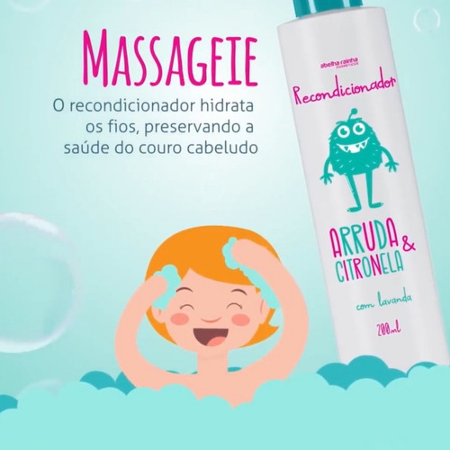 Combo 15 Recondicionador Arruda Citronela Para Piolho Lêndea