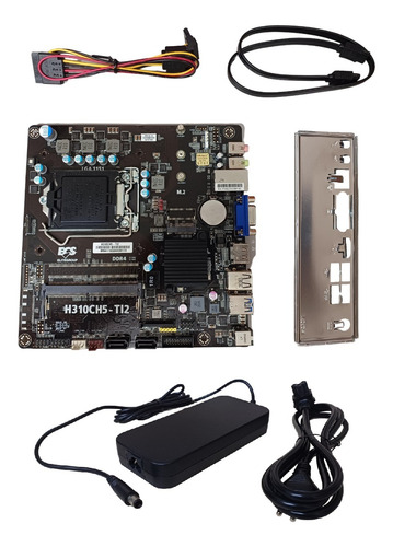Mini Mother 1151 Ddr4 H310ch5-t12 Ecs Com Fonte Externa