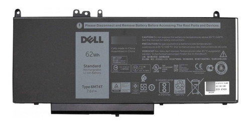 Bateria Original Dell 6mt4t E5250 E5450 E5550 E5570 E5470 E5