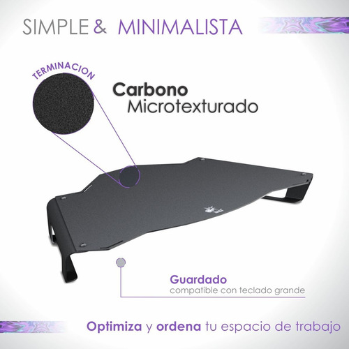 Imagen 4 de 9 de Soporte Monitor Gamer Bam G5 Samsung/universal Premium!!!
