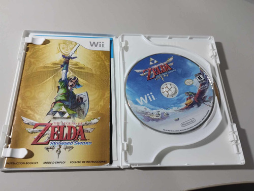 Zelda Skyward Sword Com Cd Ost - Nintendo Wii Original