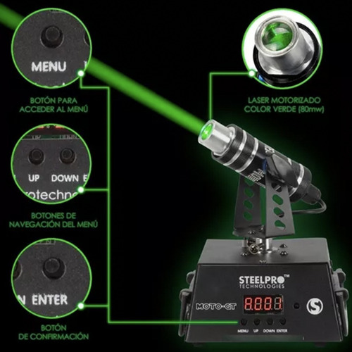 Laser Verde Steelpro 80 Mw