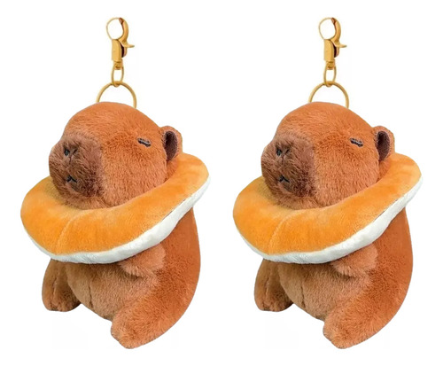 Llavero Op New Con Diseño De Capivara De Felpa, Funda, Colga