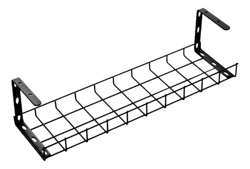 Bandeja Para Gestión De Cables, Organizador De Negro