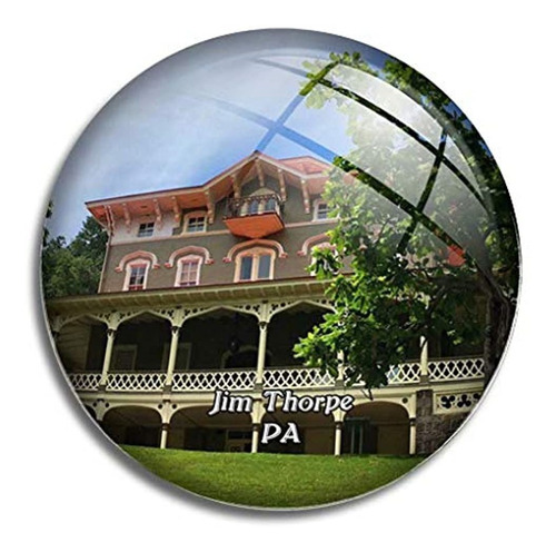 Imán Para Nevera Jim Thorpe Asa Packer Mansion Pennsylvania