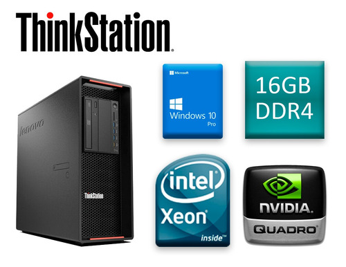 Cpu Lenovo Thinkstation P500 Xeon E5-1620 V3 16 Ddr4