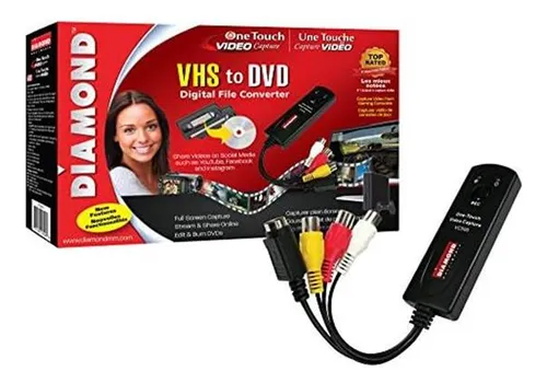 Diamond Multimedia Vc500 One Touch Vhs At Digital Archive, Y