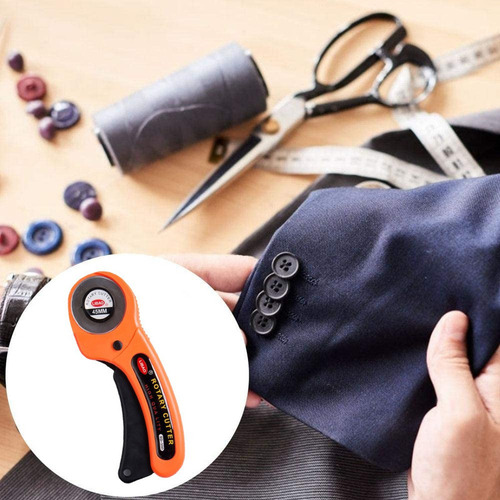 Cortador Rotatorio Diy 45mm Para Cortar Tela, Papeles, Cuero