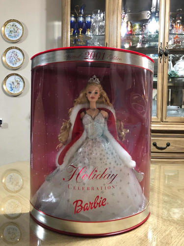 Barbie Felices Fiestas ( Happy Holidays) 2001 Mattel (Usado)
