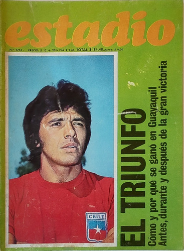 Revista Estadio N°1751 Póster De Soto -elias Figueroa (ee56