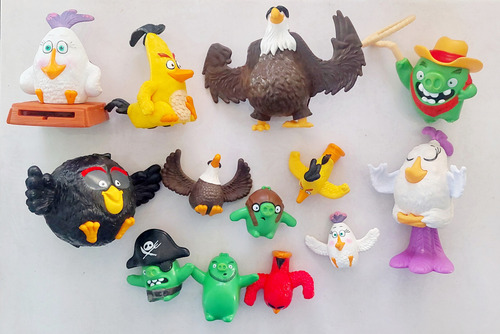 Set Figuras De Angry Birds De Mcdonald's (Usado)