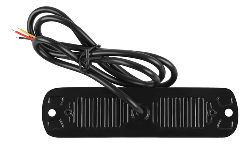 Luces De Emergencia Estroboscópicas Led, 8x Ámbar Blanco 6