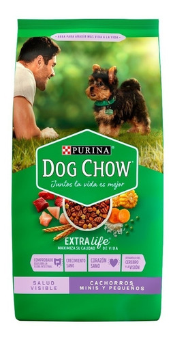Alimento Dog Chow Perros Cachorros Razas Pequeñas Mini 3 Kg 
