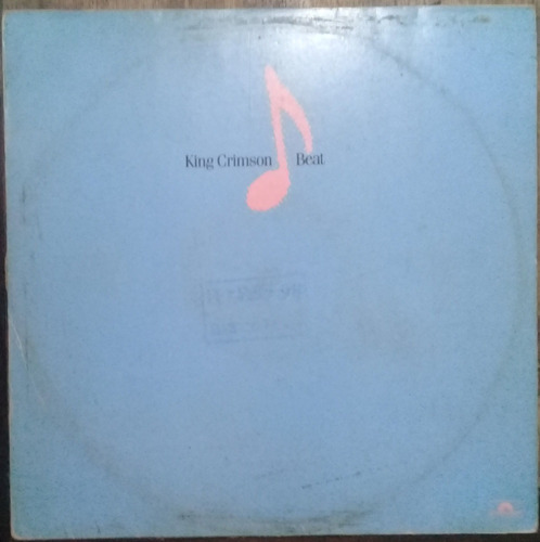 Lp Vinil (vg) King Crimson Beat Ed. Br 1982