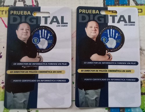 Credencial De Pvc A Todo Color Ambos Lados