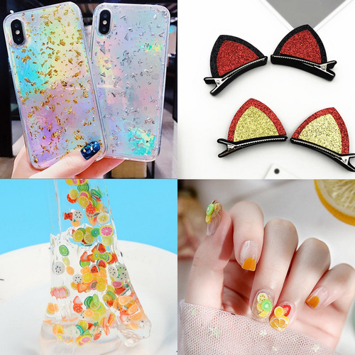 Juego De Accesorios De Decoración De Resina Para Niñas Y