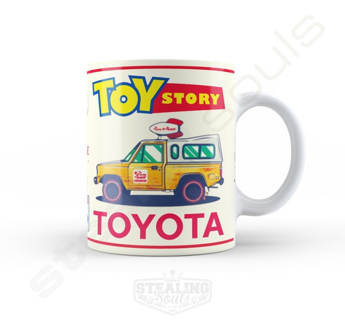 Taza Porcelana Fierrera | Toy Story | Toyota Hilux 1988