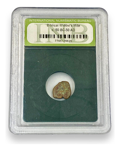 Antiquísima Moneda Widow Mite De Tiempos Bíblicos (Usado)