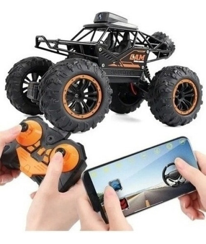 - Caminhão Off-road Com Controle Remoto E Câmera Wi-fi 20 Km