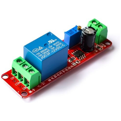 Temporizador Ajustable 0 A 10 Segundos Dc 12v Chip Ne555