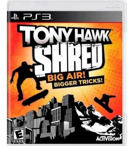 Jogo Ps3 Tony Hawk Shred Big Air Bigger Tricks Original (Recondicionado)
