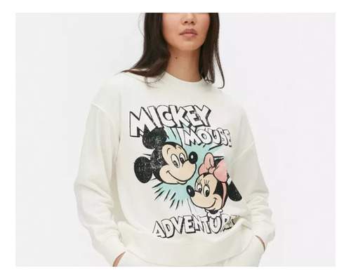 Buzo Mickey Y Minnie Oficial De Disney 