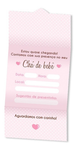 Convite Chá De Bebê Passarinho Pássaro 08 Uni Regina Festas