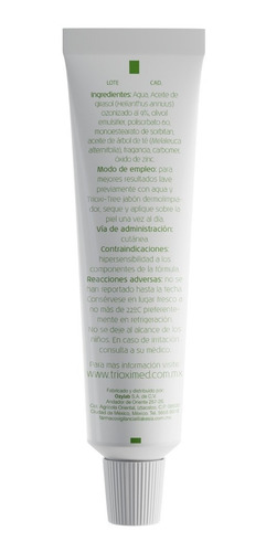 Imagen 2 de 2 de Trioximed Trioxi-tree Gel Anti-acné