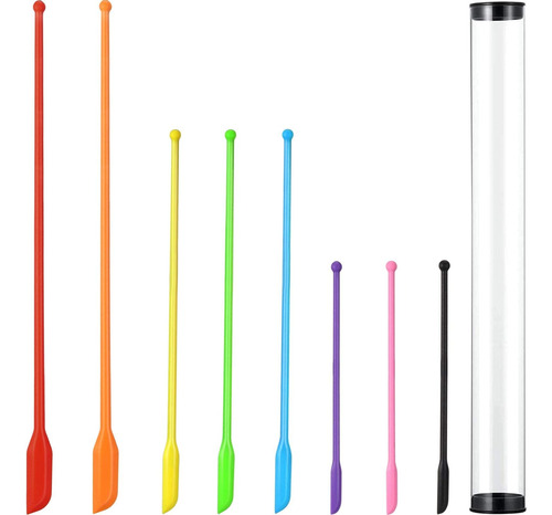 Mini Espátula De Maquillaje Multicolor, Espátula De Silicona