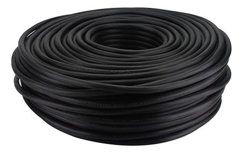 Cable Uso Rudo Antiflama 2x12 Awg Rollo 100 Metros Keer 4021