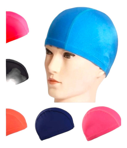 Pack De 12 Gorro Se Natación Con O Sin Diseño 