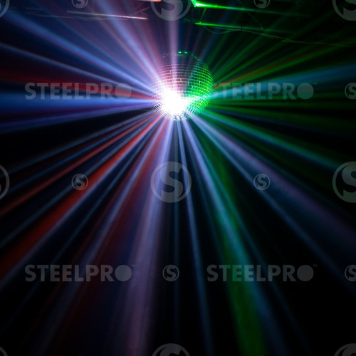 Imagen 8 de 9 de Steelpro - Esfera De Espejos Retro Motorizada 12