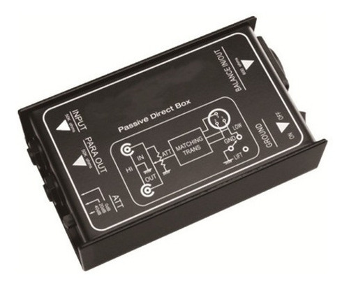 Caja Directa Pasiva Hügel Plug Xlr Simple Dib-100