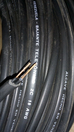 Cable Para Teléfono Tipo Cantv Marca Alcave
