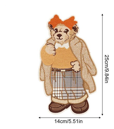 Parches De Bordado Para Ropa Parches De Ropa Apliques De Oso