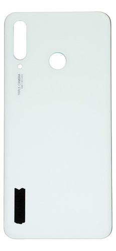 Tapa De Cristal Complatible Con Huawei P30 Lite Blanco 