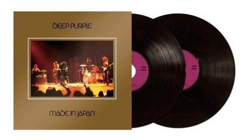 Deep Purple feito no Japão, novo vinil duplo importado de 2 Lp