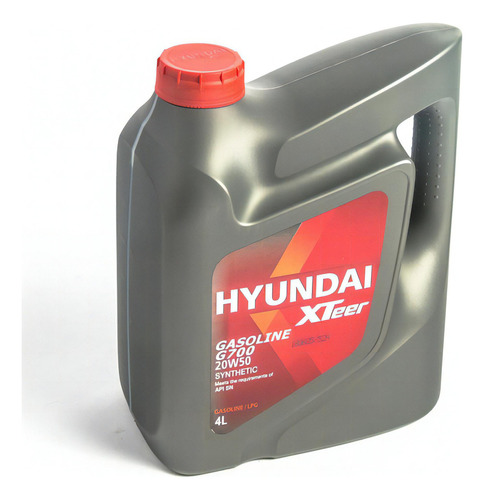 Aceite Para Motor Hyundai 20w50 Sintetico Bc4 Litros