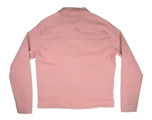Chamarra de mezclilla rosa hombre sale