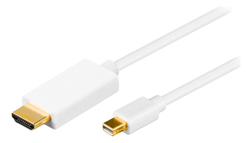 Cabo Mini Displayport Para Hdmi 4kx2k, 1,80m Hdmatters : Thunderbolt 1&2, Áudio/vídeo Hd, Plug&play - Mini Dp