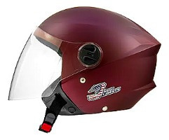 Capacete New Liberty 3 Tork Elite Vermelho Fosco 56