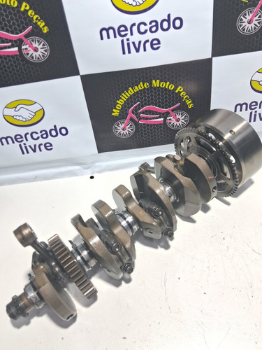 Virabrequim Xj6 Completo Original Yamaha Ano 2016/17 Usado 