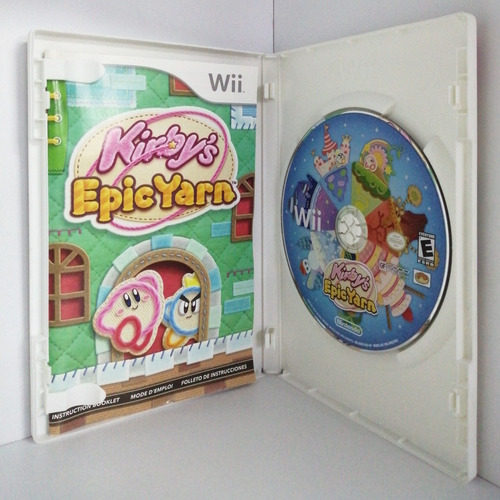 Kirby Epic Yarn | Nintendo Wii | Vídeo Juego | Gamerooms (Usado)