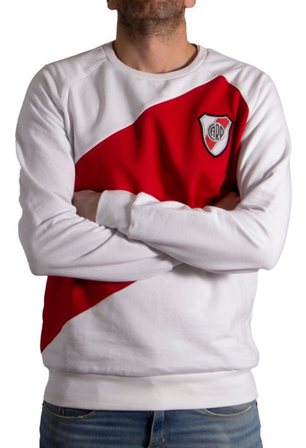 Buzo River Plate Bassic Oficial