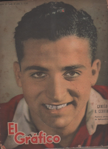 El Grafico Nº 1359 - Año 1945 - Independiente - C. R Cervino