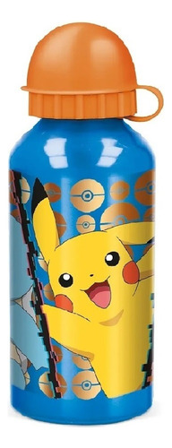 Botella De Aluminio 400ml Pokemon Nuevo