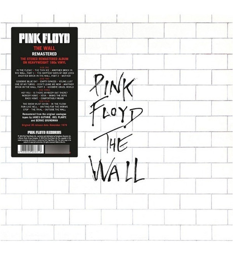 Pink Floyd - The Wall  Vinilo 2lp Ed. Europea 180gr