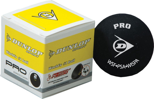 Pelota Squash Doble Punto Diseño Wsf Psa Wispa