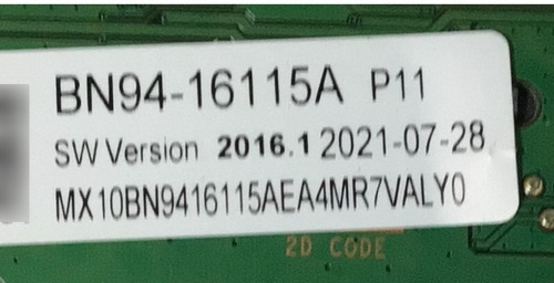 Main Samsung Bn94-16115a / Bn41-02751b / Modelo Un43tu700dfx (Usado)