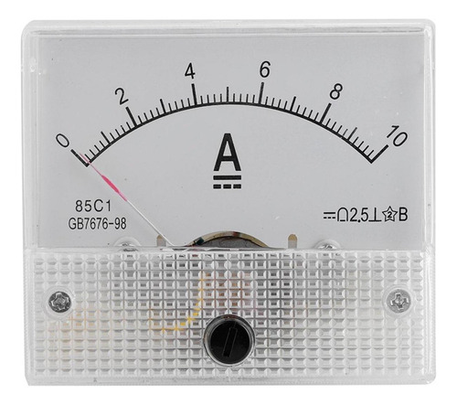 Voltímetro De Corriente Analógico Dc 0-10a Dc 85c1 Voltaje 2